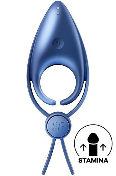 Satisfyer Sniper vibrierender Penisring blau