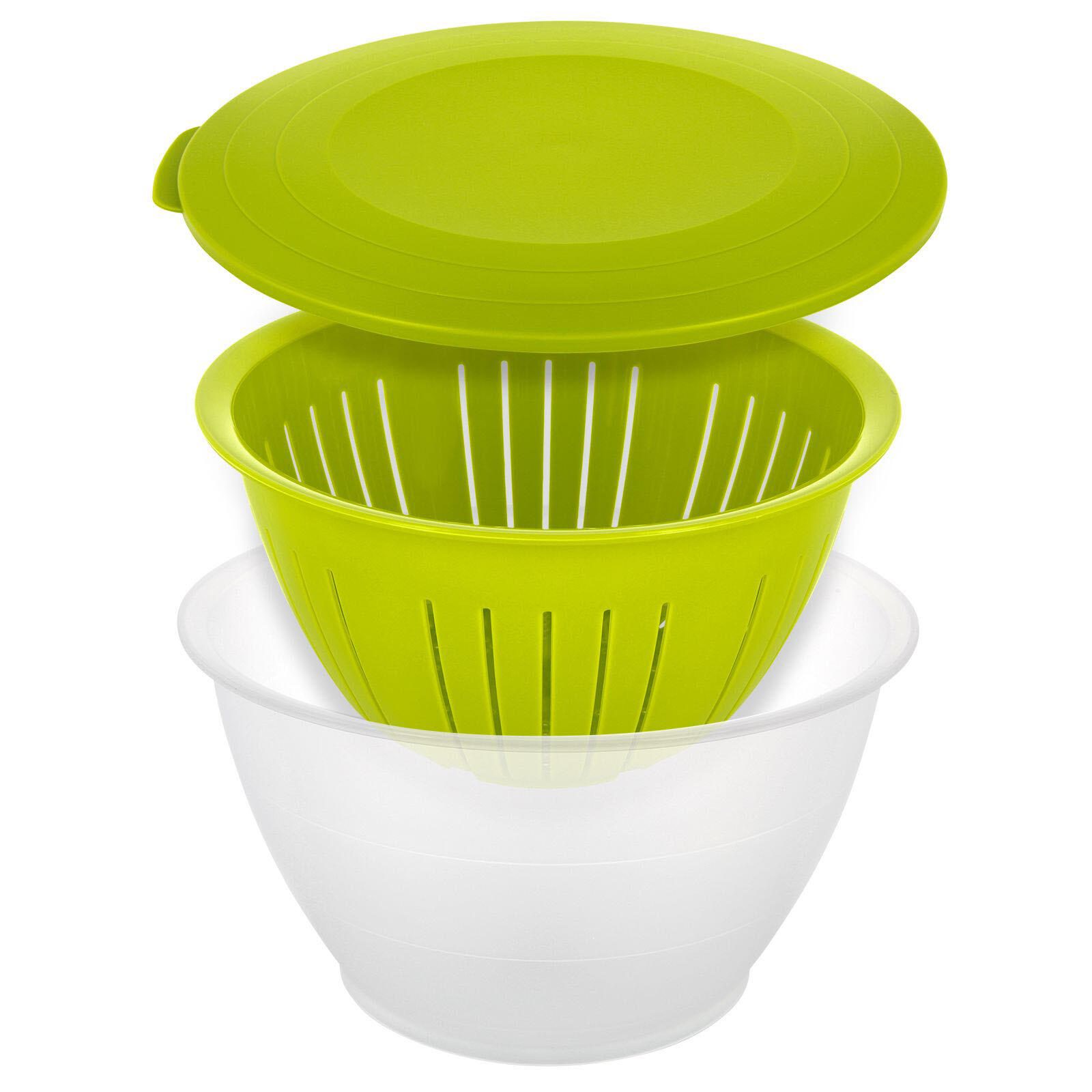 WESTMARK Olympia Schüssel 4,4 l transparent/grün