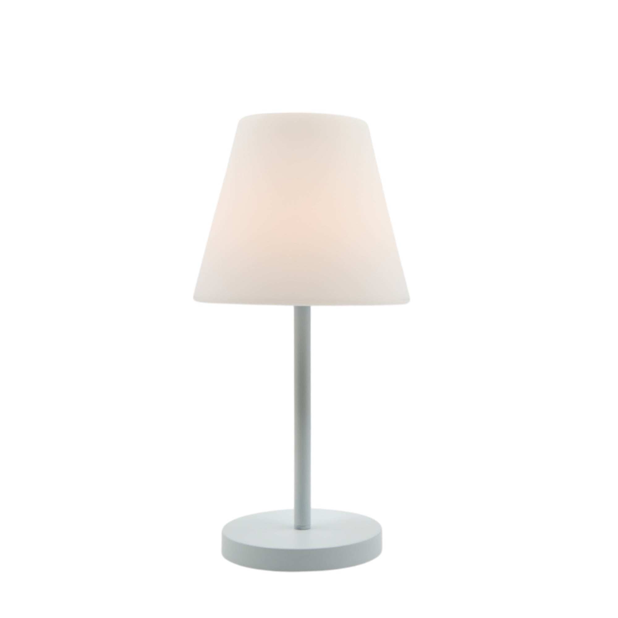 Mansion atmosphere Alto Outdoor Tisch-LED-Lampe weiß 55cm