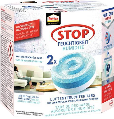 Luftentfeuchter Aero 360 - 10.8 KG, 2 Tabs à 450g PLAN2 Pk.PATTEX
