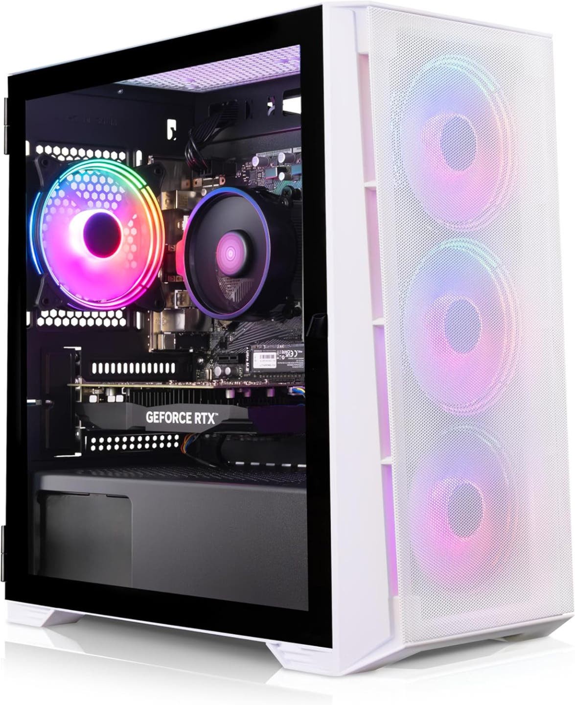 AWD-IT Lyssara AMD Ryzen 5 5500, NVIDIA RTX 3050 6GB, 16GB DDR4 RAM & 1TB SSD - Windows 11 PreBuilt Gaming PC