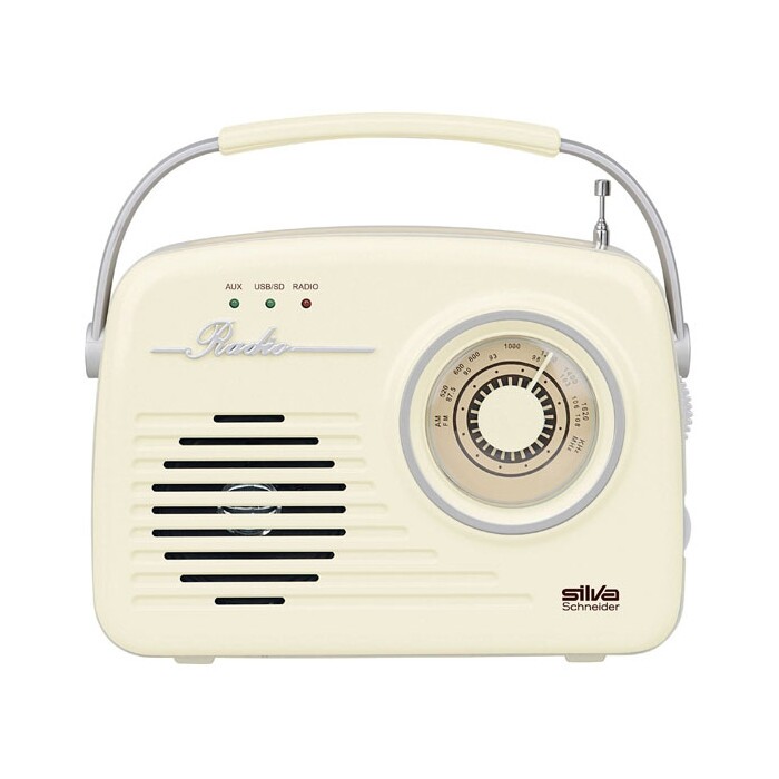 Silva Schneider Portabler Radio - FM Mono 1965, beige