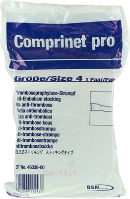 COMPRINET pro Strumpf oberschenk.lang Gr.4 weiß 2 St