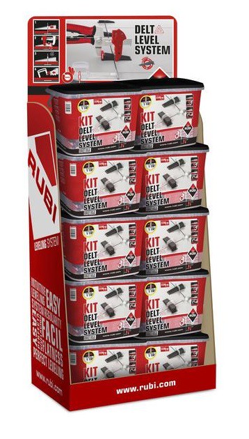 Set de nivellement Rubi DELTA LEVELLING SYSTEM 3919