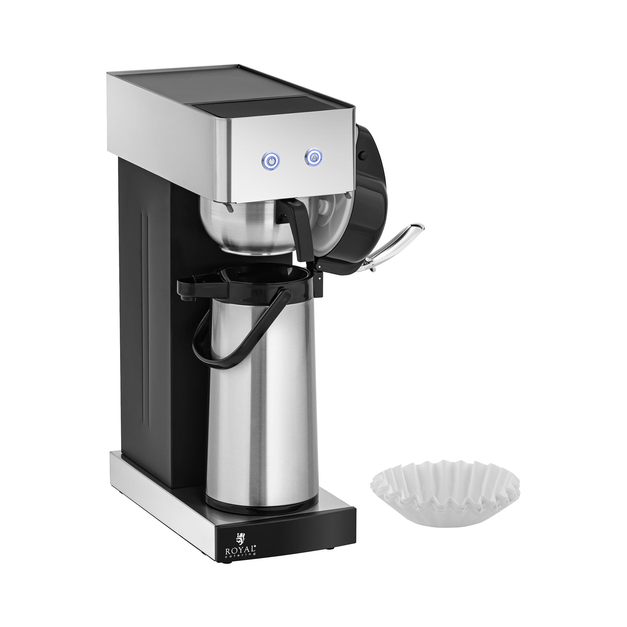 Royal Catering Filterkaffeemaschine - 2,2 L - inkl. Thermoskanne