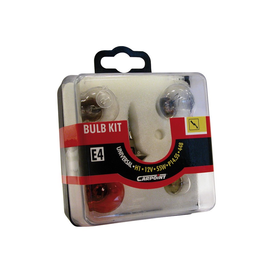 Carpoint jeu d'ampoules de rechange H1 55W orange