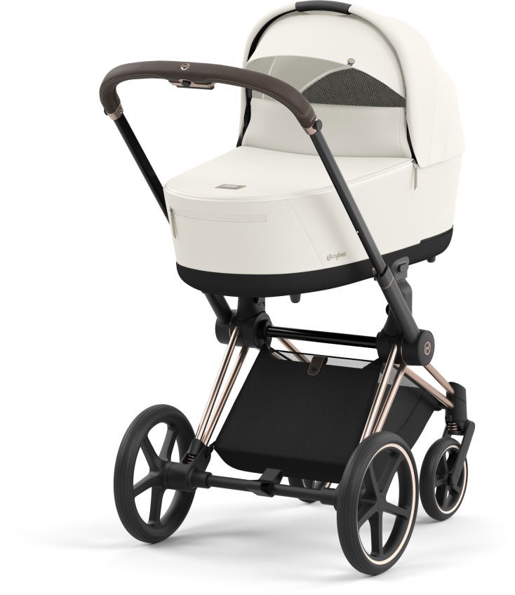 Cybex Kinderwagen Priam 4 Off White / Rosegold