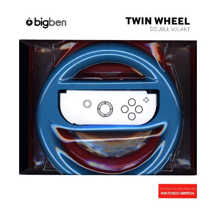 NINTENDO Switch Wheel Duo-Pack für Joy-Con, rot/blau