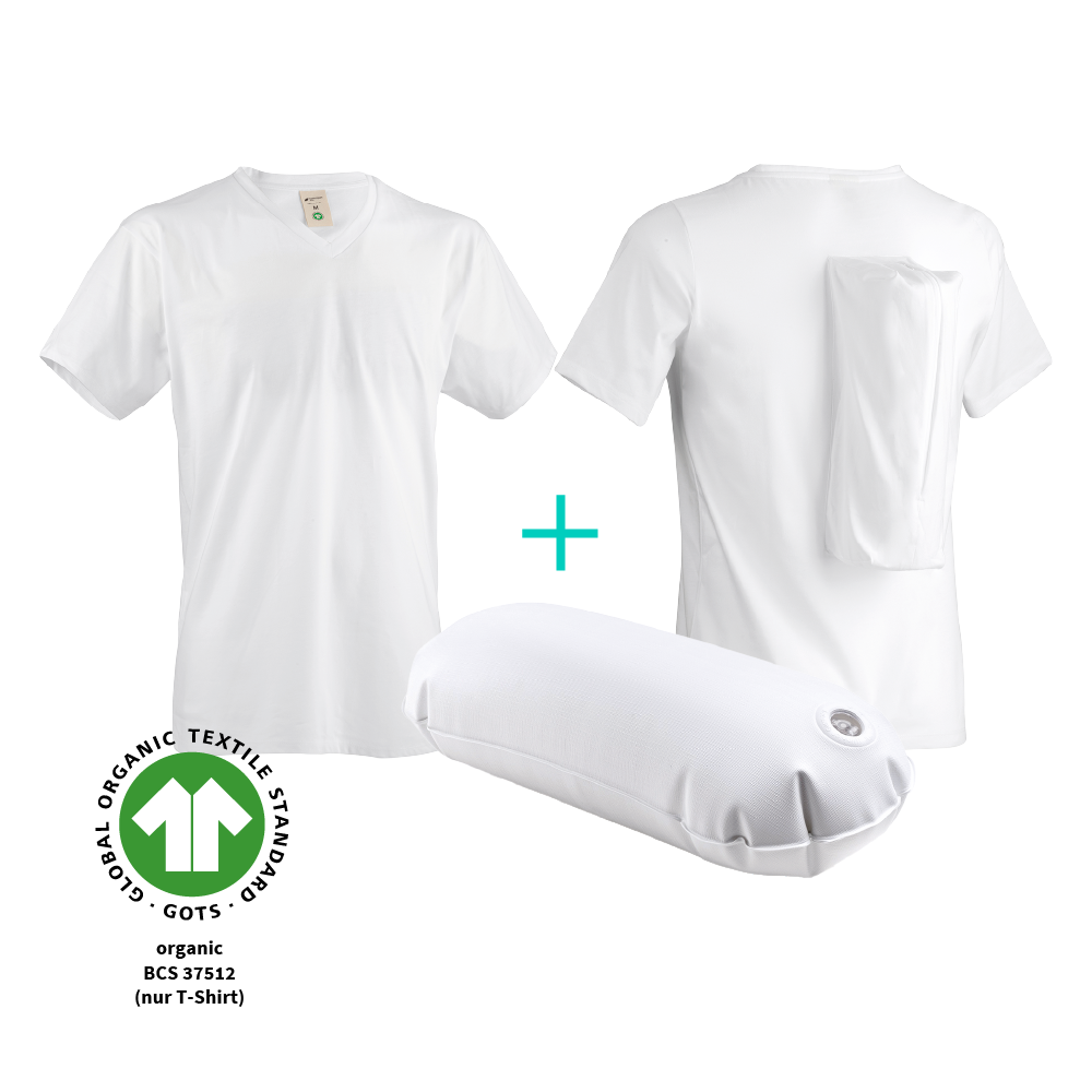 Somnipax shirt Comfort (avec coussin gonflable) + chemise de remplacement