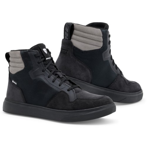 REV'IT! Krait GTX, Gore-Tex® motorcycle boots and shoes, Black Grey