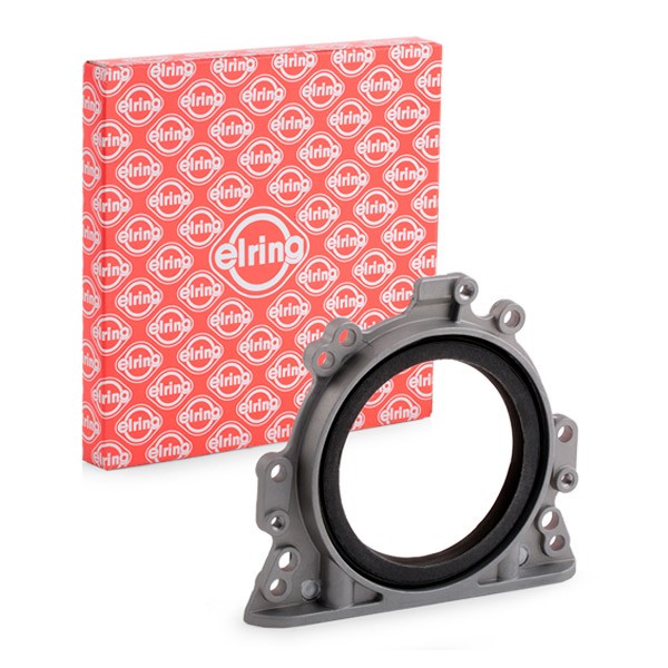 ELRING 804.850 Kurbelwellendichtring PTFE (Polytetrafluorethylen)/ACM (Polyacryl-Kautschuk), mit Montagehülse, mit Gehäuse