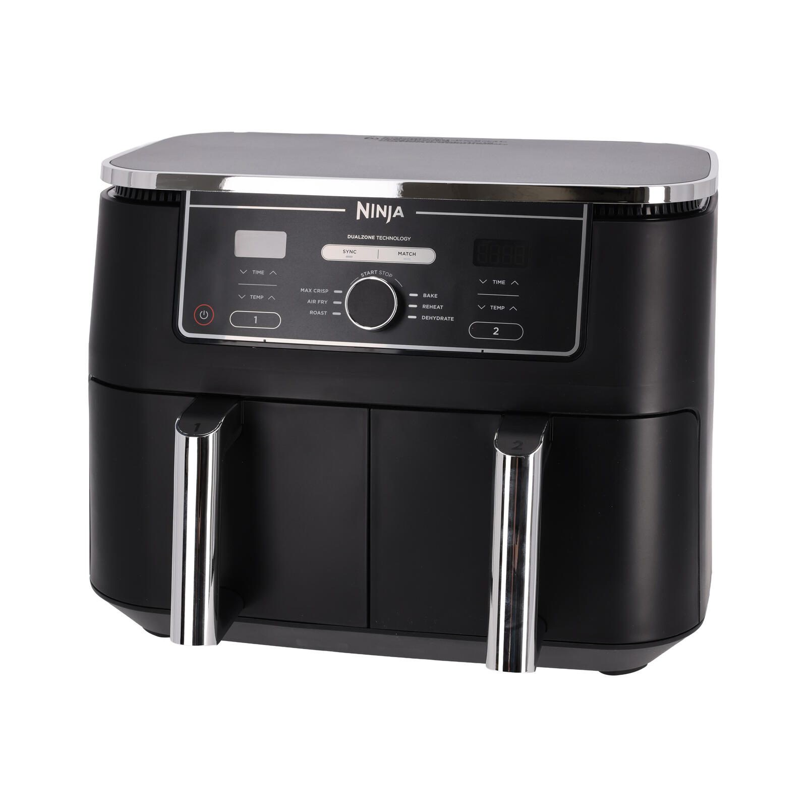 Ninja Doppel-Heißluftfritteuse AF400EU, schwarz
