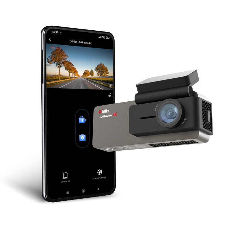 XBLITZ XBL-CAR-DR071 Dashcam microSD, Videoformat: TS, Videoauflösung: 2160p