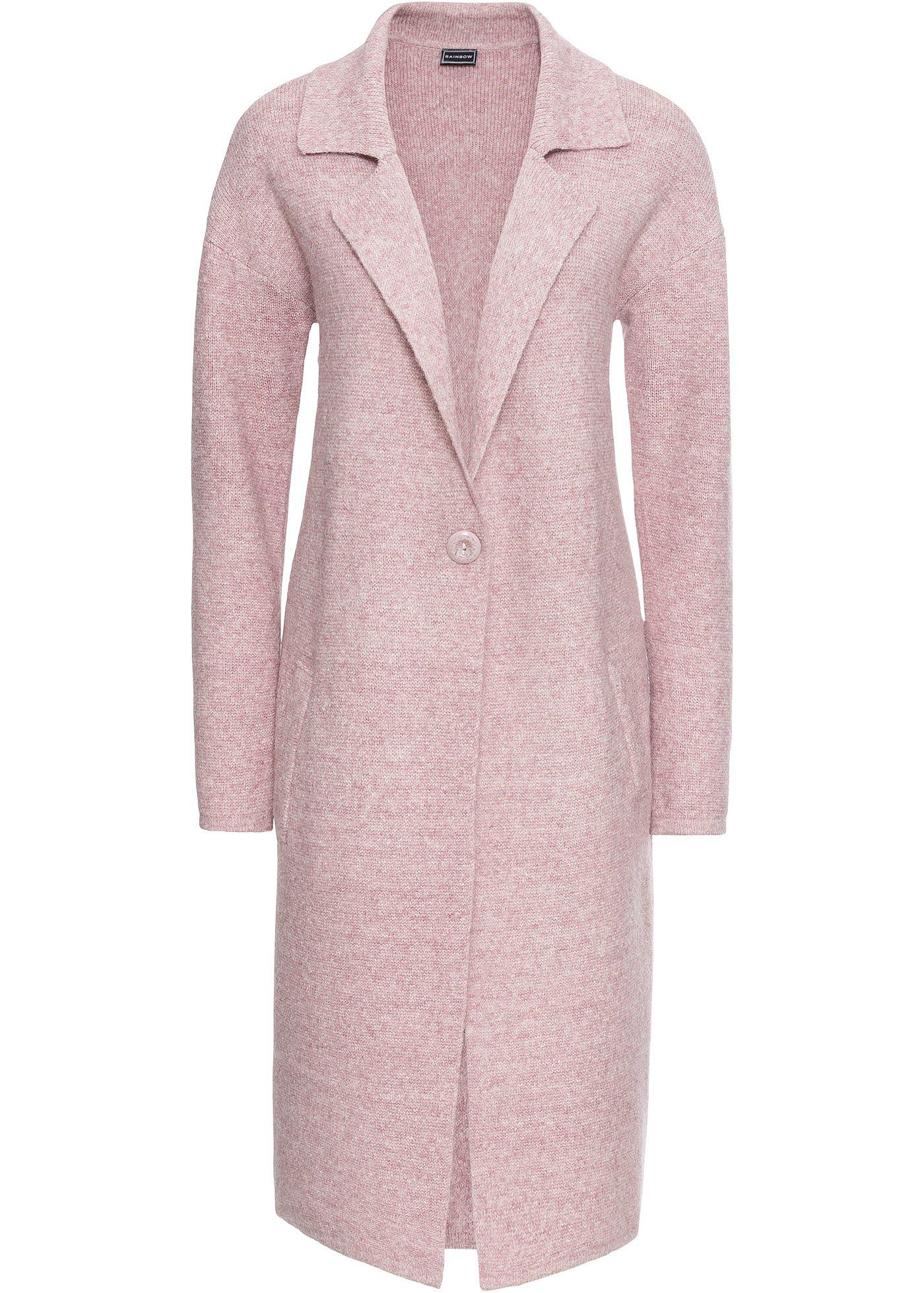 Langer Strickmantel im Loose Fit