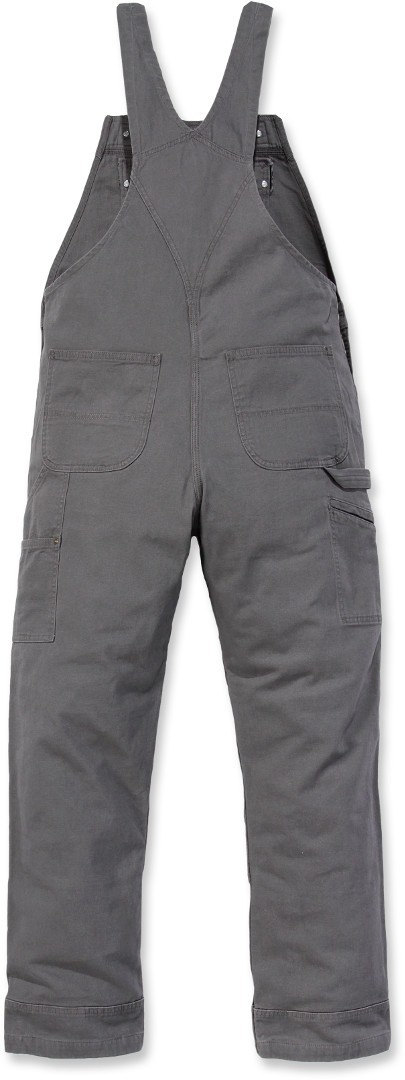 Carhartt Rugged Flex Rigby Bib Latzhose, grau, Größe 42 für Männer