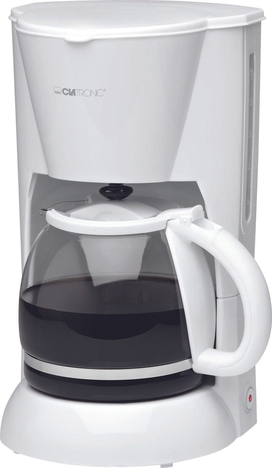 CLATRONIC KA 3474 Kaffeemaschine weiß