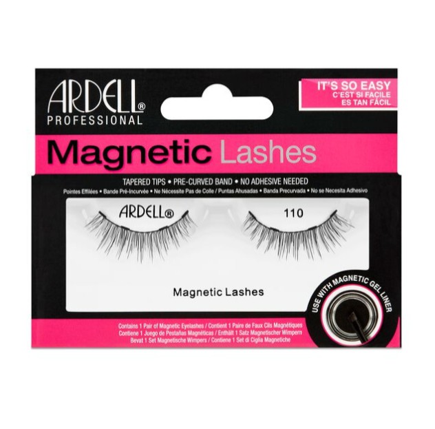 Schwarze magnetische künstliche Wimpern von Ardell AR2.0110