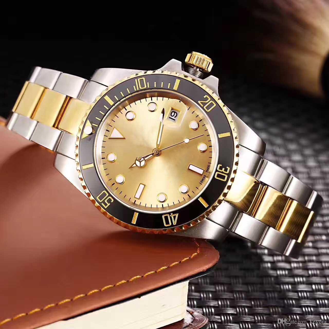 Rolexwatch Mechanische Uhr AAA 3135 3235 Herrenuhren, automatisch, leuchtend, Herren-Keramiklünette, Chronograph, Sport, Edelstahlarmband, Saphir