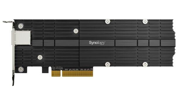 Synology Kombi Adapterkarte E10M20-T1 M.2 NVMe SSD RJ-45 PCIe 3.0 x8 (E10M20-T1)