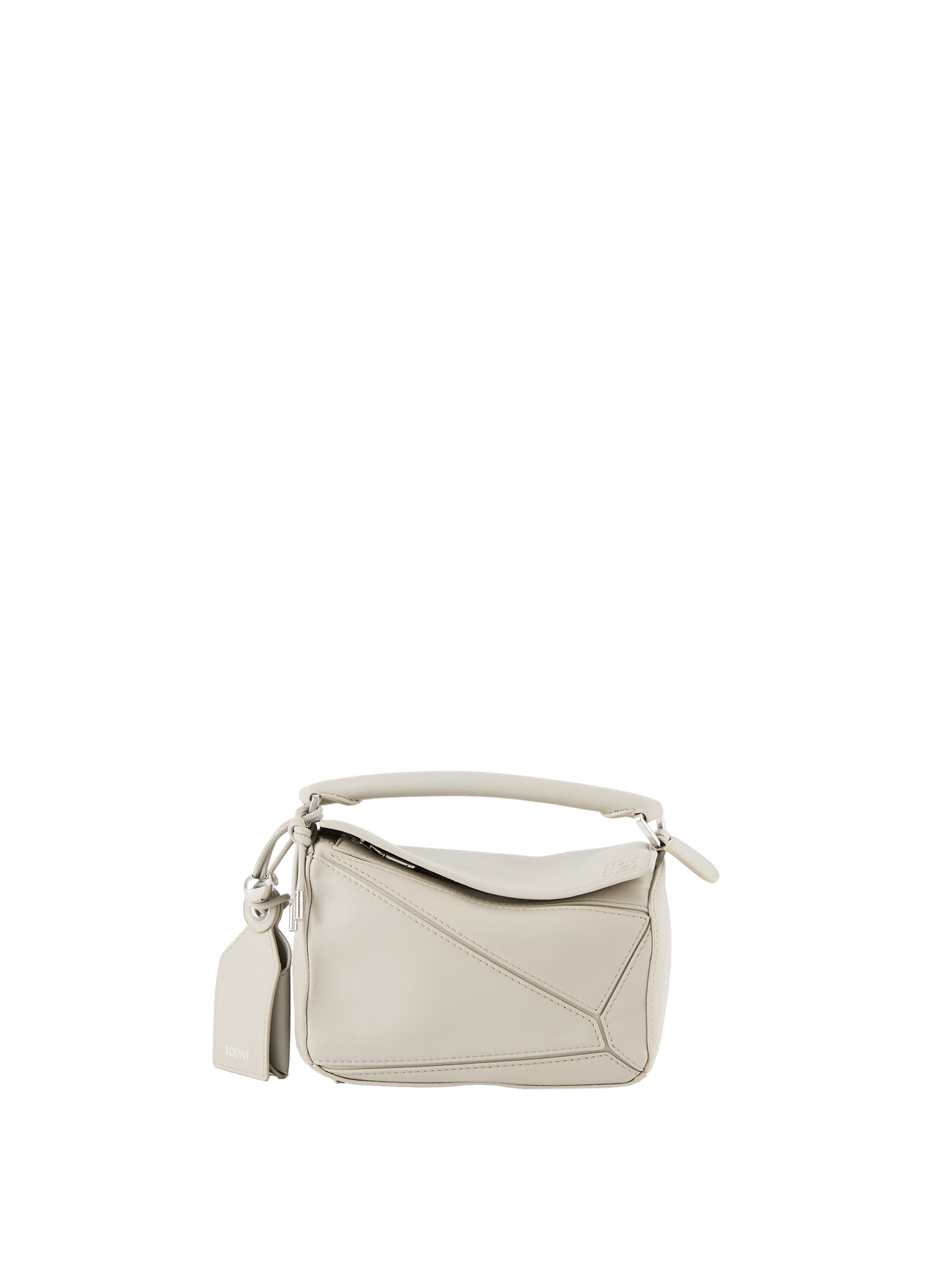 Handtasche 'Puzzle Featherlight Mini' Shell Grey