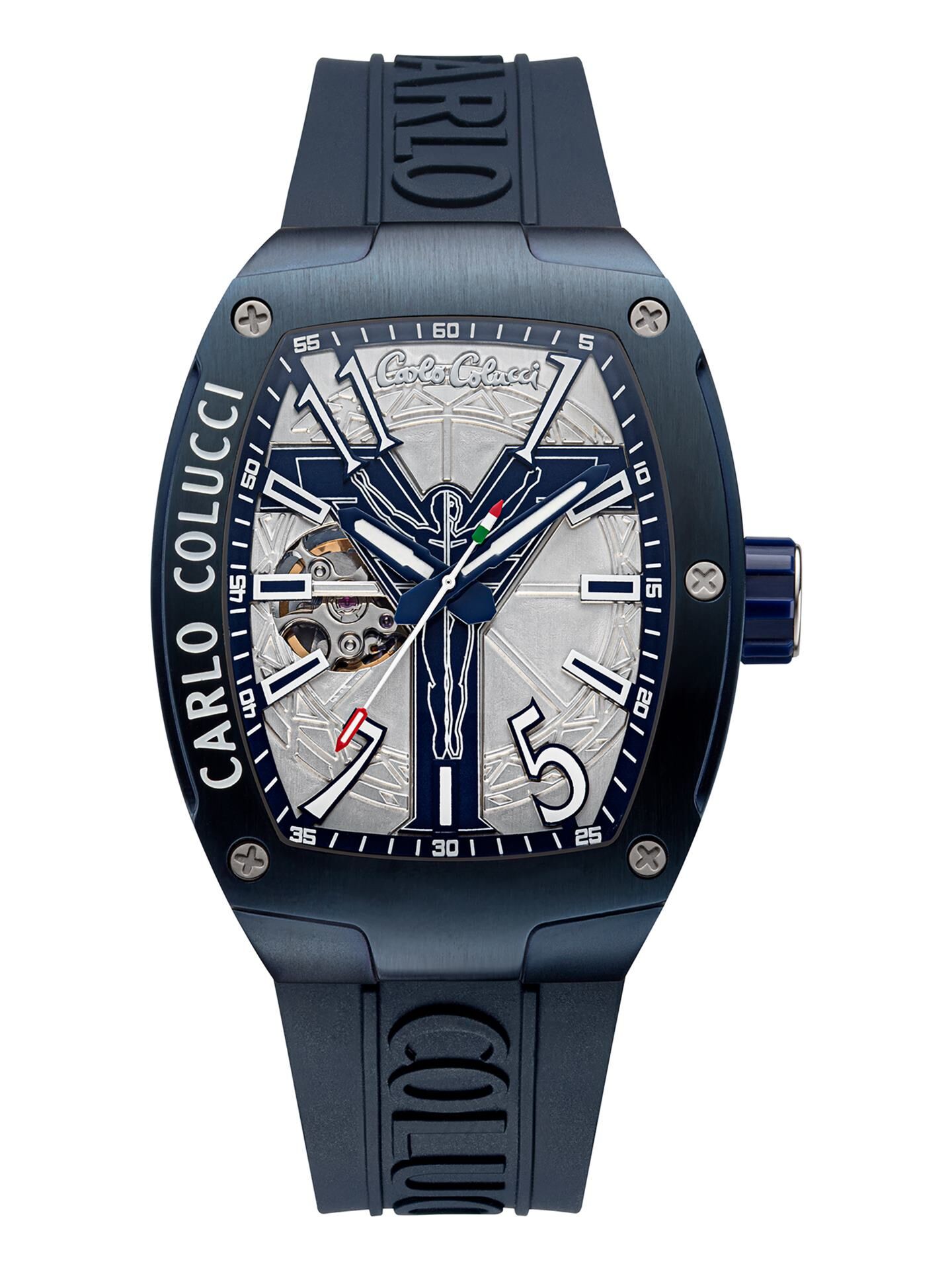 Edelstahl Uhr mit Silikonarmband