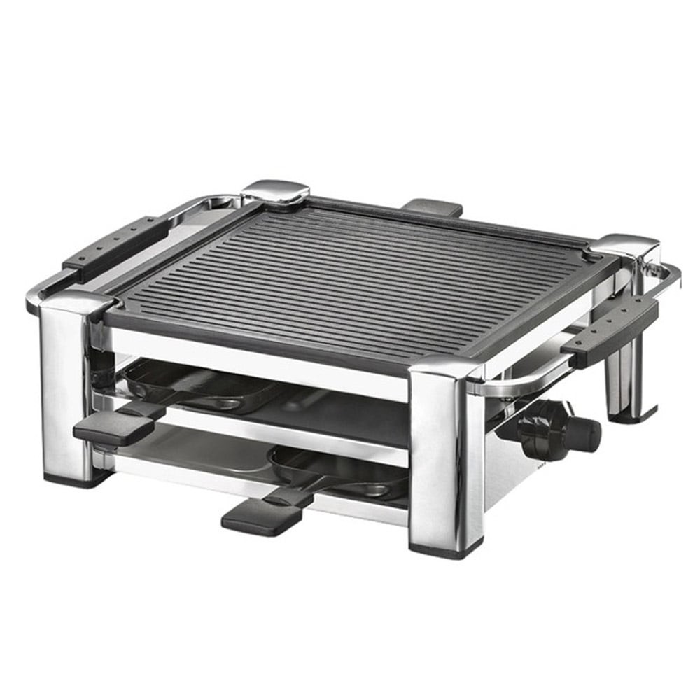 Rommelsbacher RCC 1000 Raclette-Grill chrom