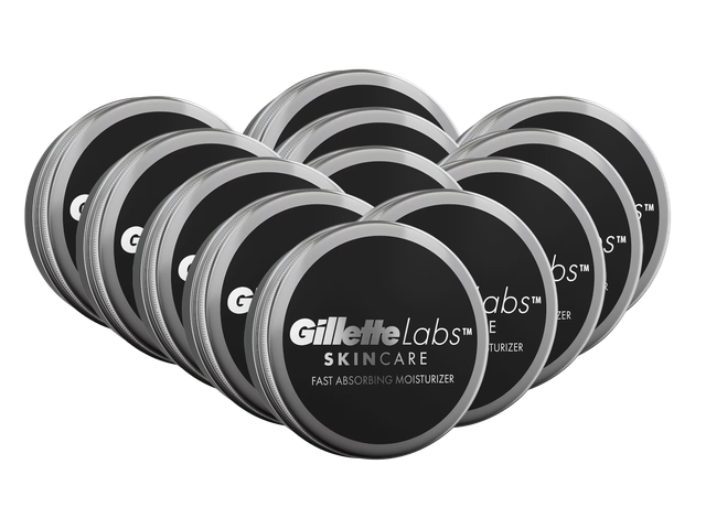 12x GilletteLabs hydratisierende Gesichtscreme | 100 ml