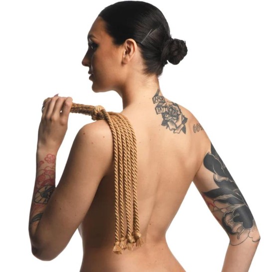 18+ - Draufgänger-Seilpeitsche - Peitsche