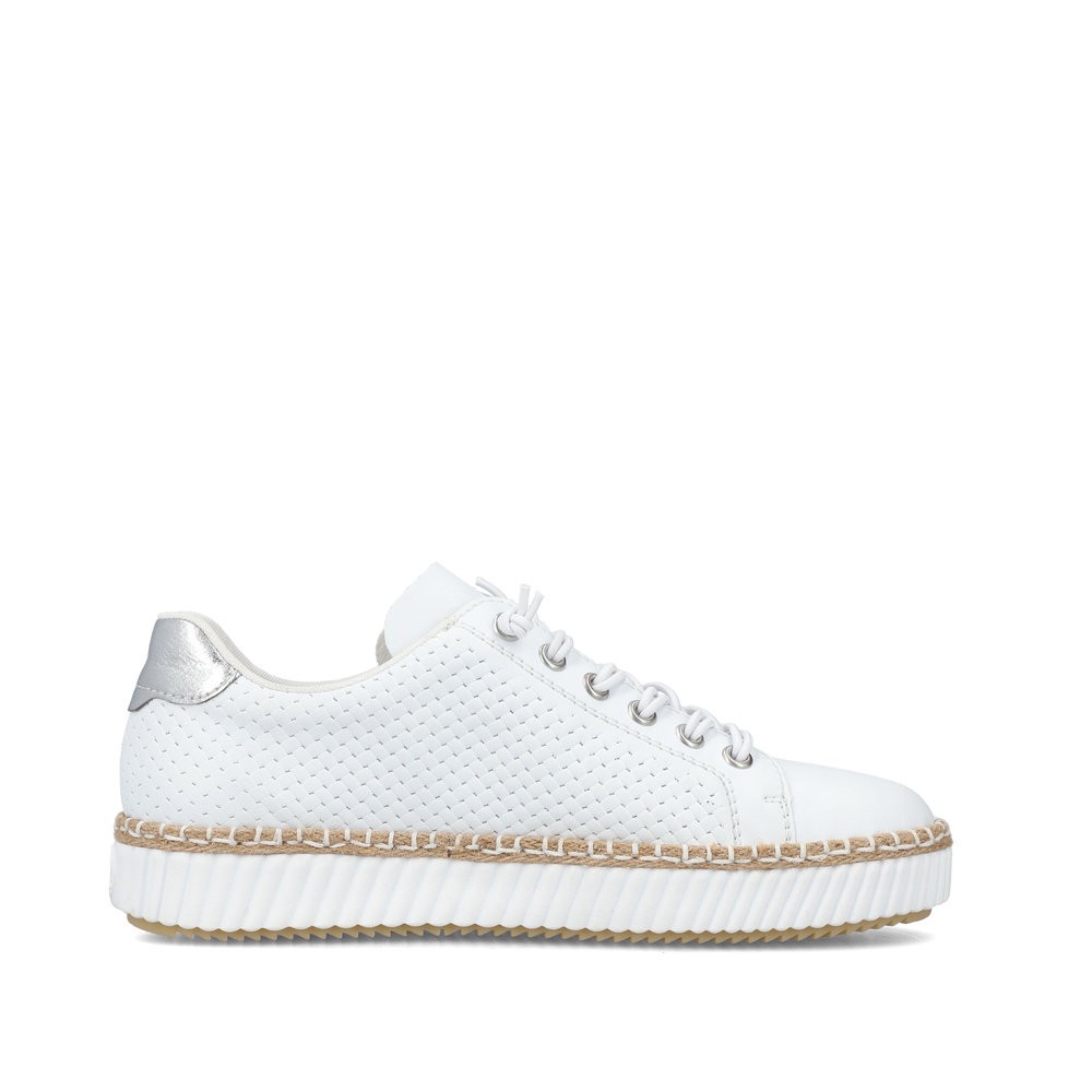Rieker M2940-80 - Rieker Slipper Weiss