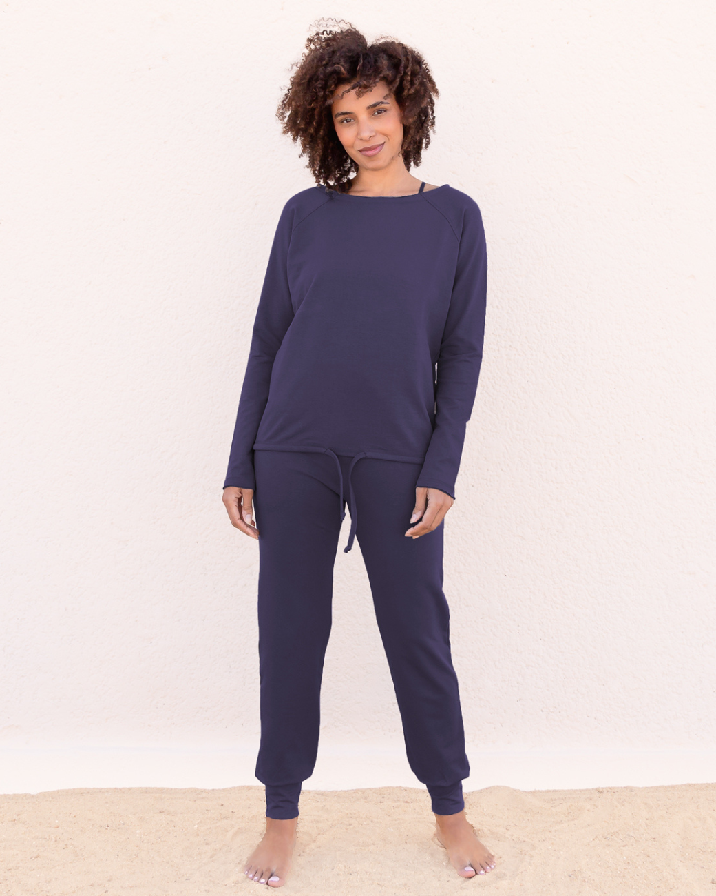 Jaya Organics Yogahose Mandy - Nightblue L