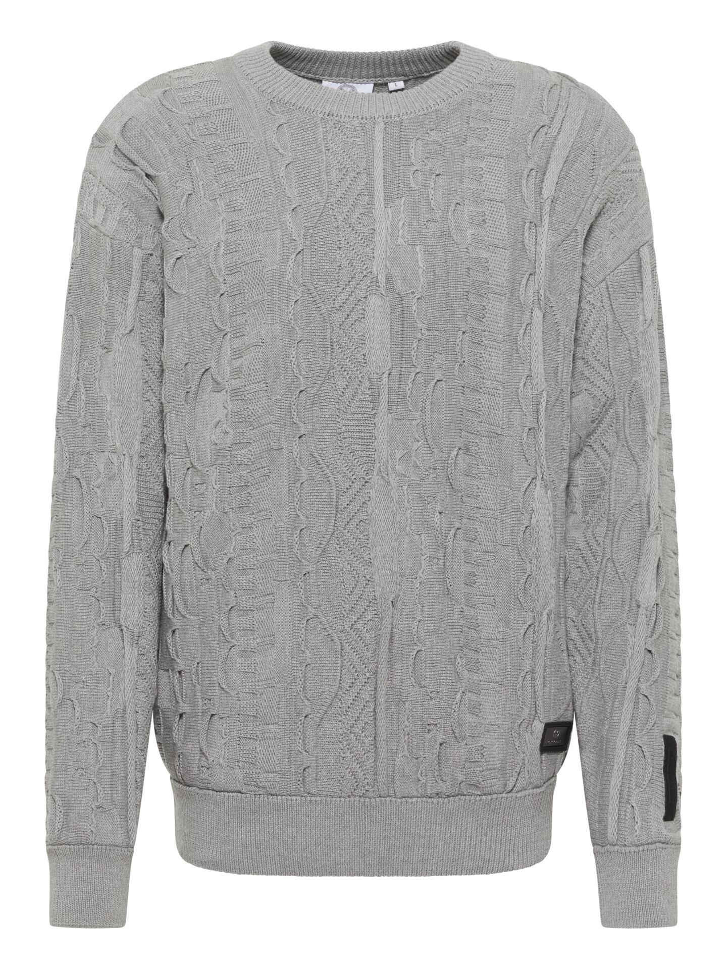 Strickpullover mit Stickerei