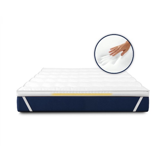 3D AIR Hotel Memory Foam Matratzenauflage – Luxus und Komfort für einen besseren Schlaf – Matratzenschoner