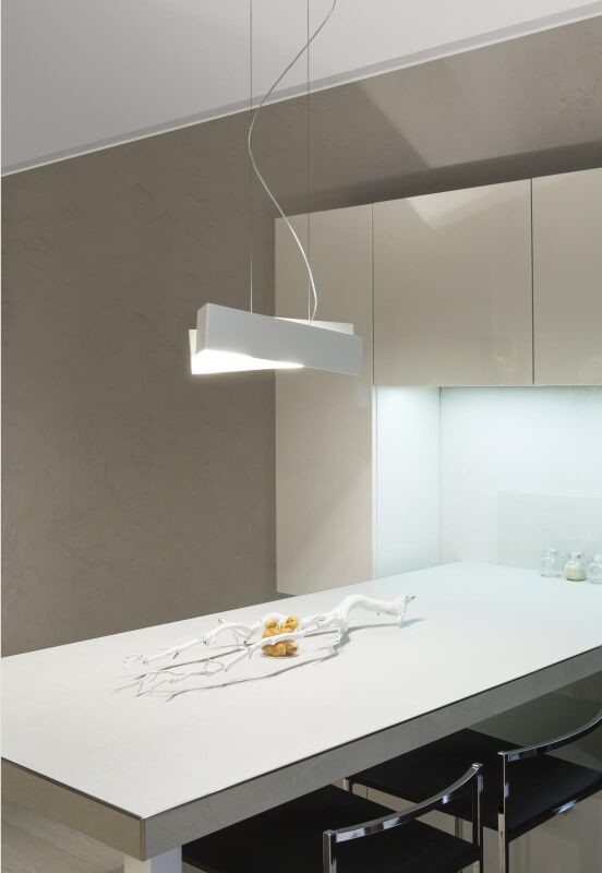 Linealight ausgefallene Pendelleuchte Zig Zag silber