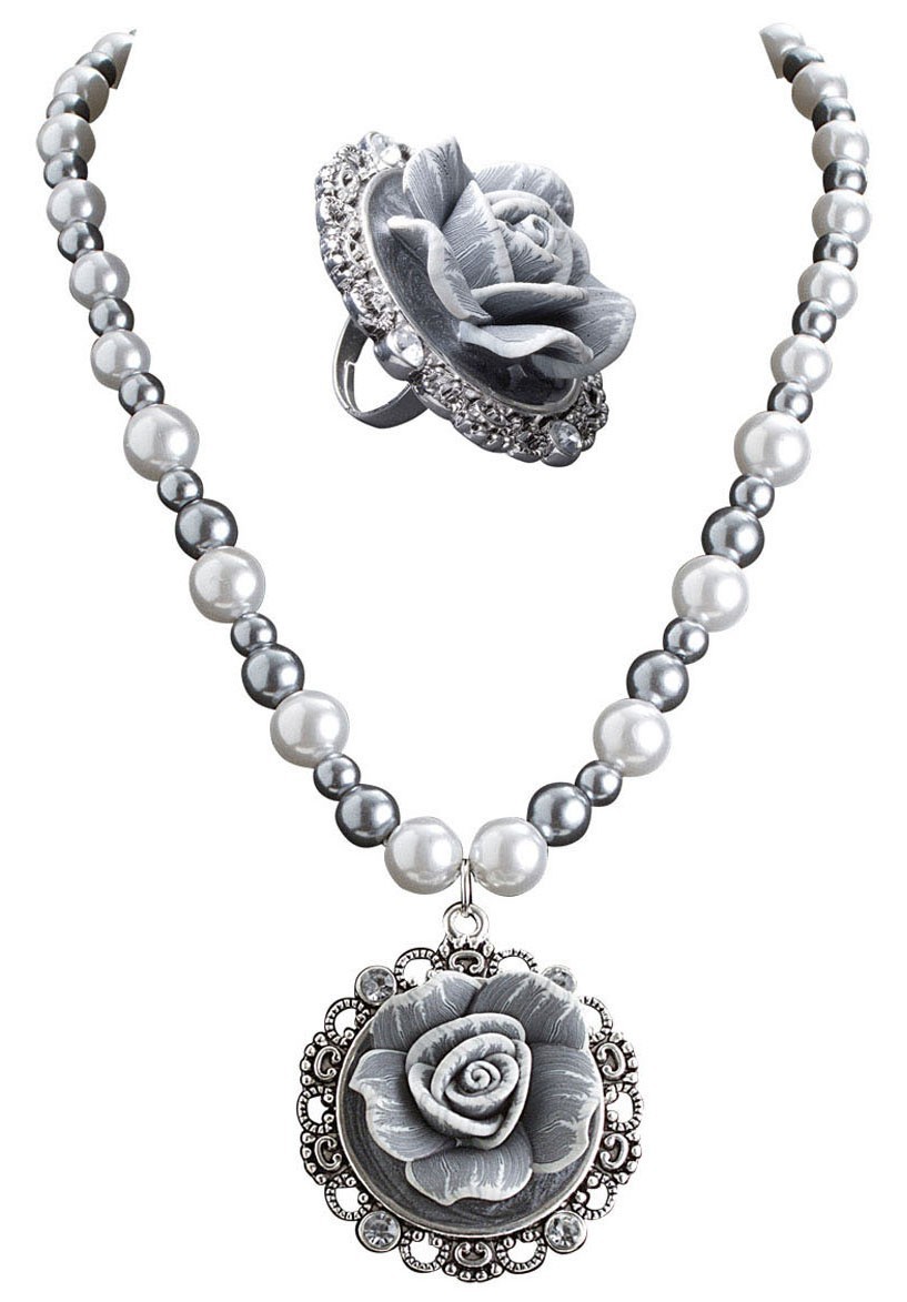 Edle Barock-Dame Schmuckset