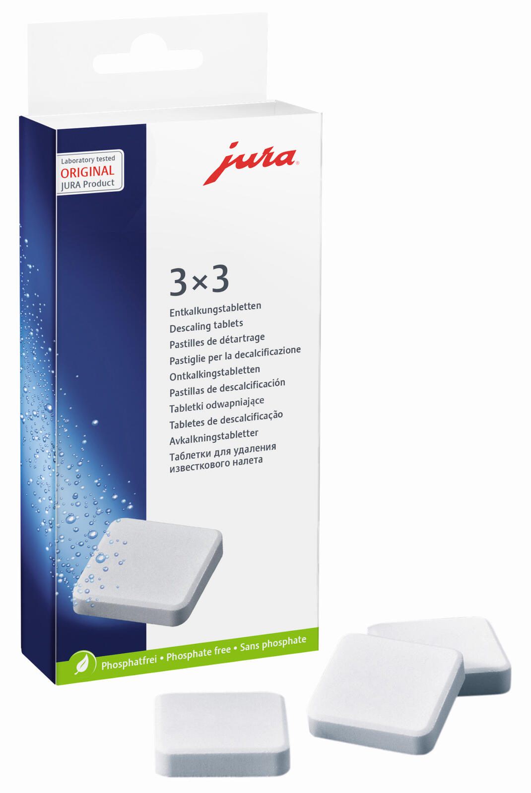 Jura 3x3 Stück Entkalker