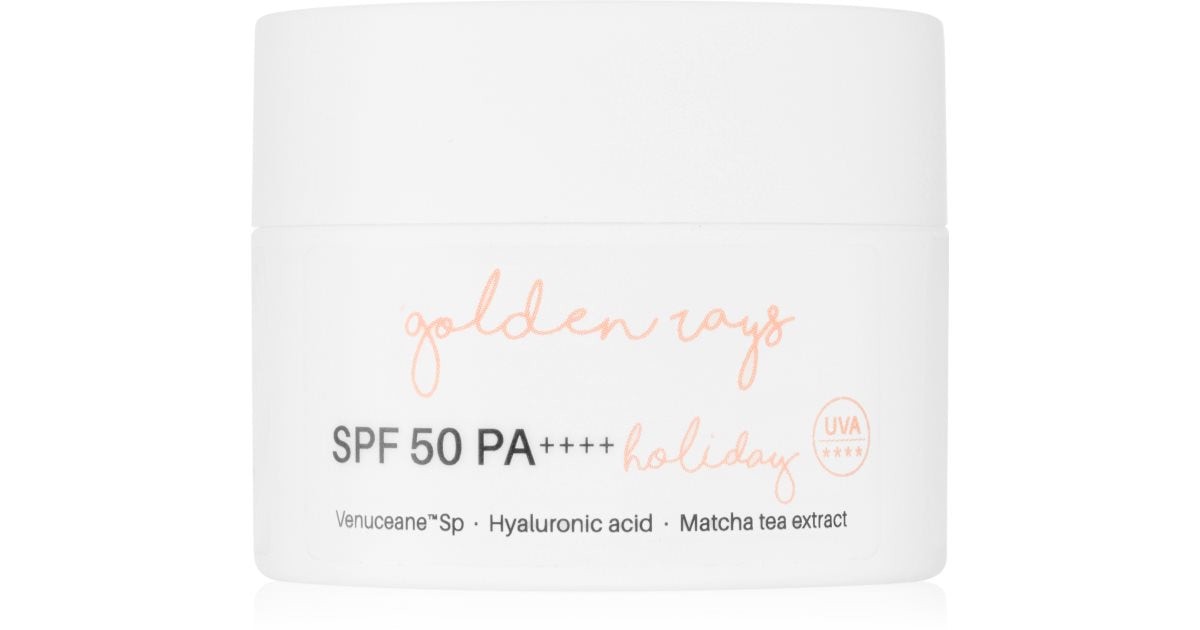 Nacomi Golden Rays Holiday Protective Nährende Gesichtscreme SPF50