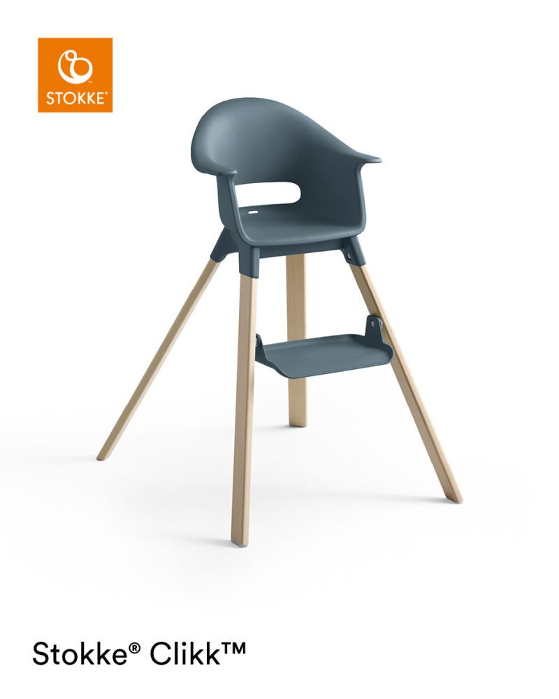 Stokke Hochstuhl Clikk Fjord Blue