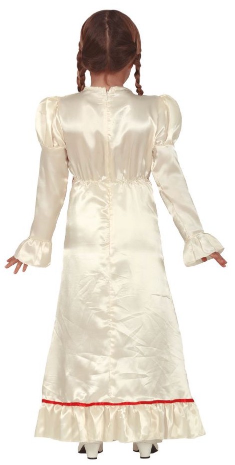 Gruselige Puppe Anna Mädchenkostüm | Kinder - Beige / Creme  | Wir machen Party.de |