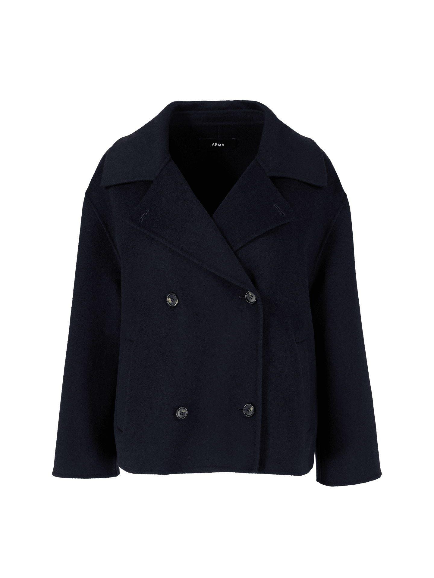 Cabanjacke 'Manila' aus Wolle Marineblau