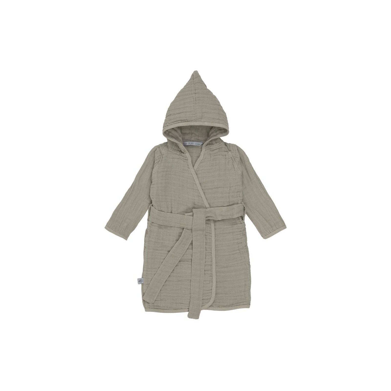 Lässig - Kinder-Bademantel OLIVE Gr. 80-86 (A)