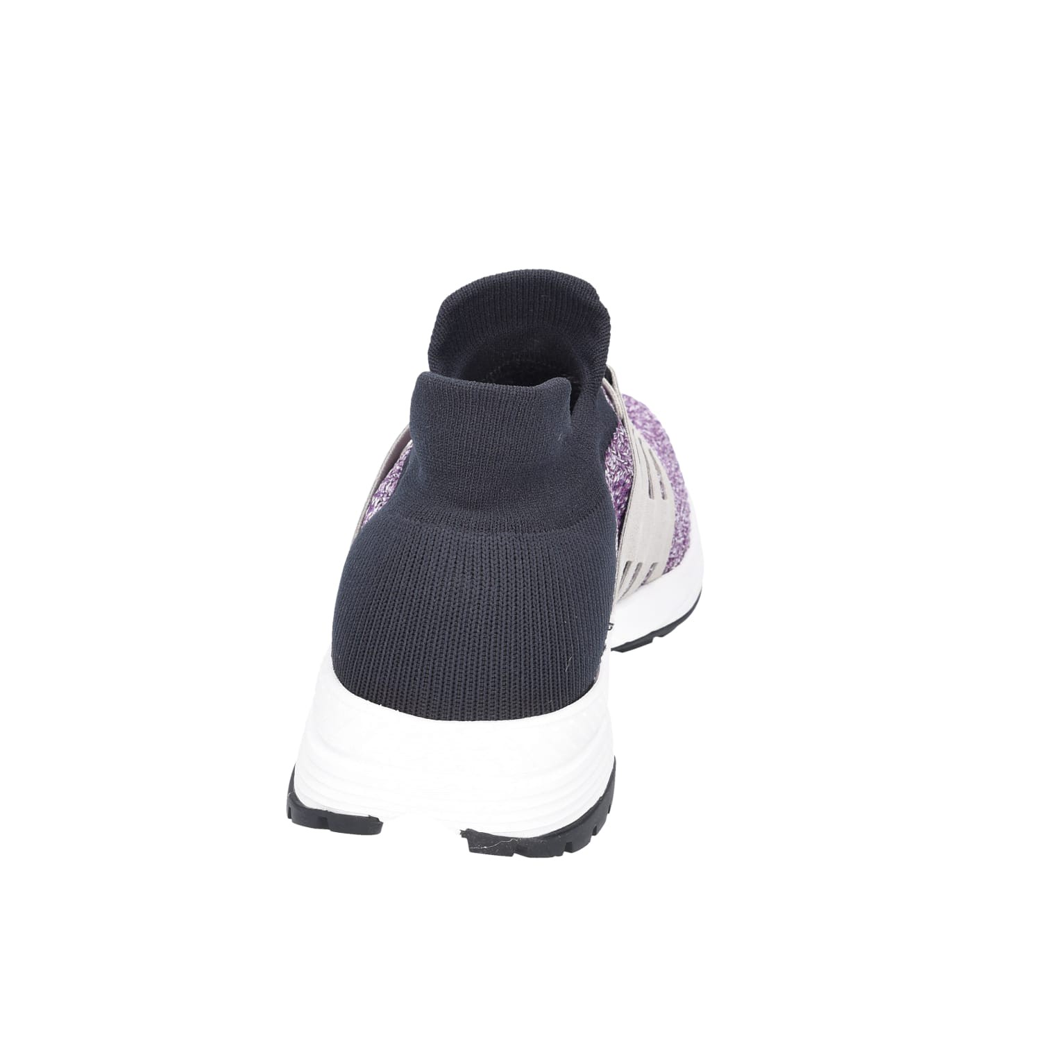 UYN Nature Tune Slip-on Sneaker aus Merinowolle Damen V216 - violet melange/anthracite 42 für Damen, lila, Gr. 40 EU