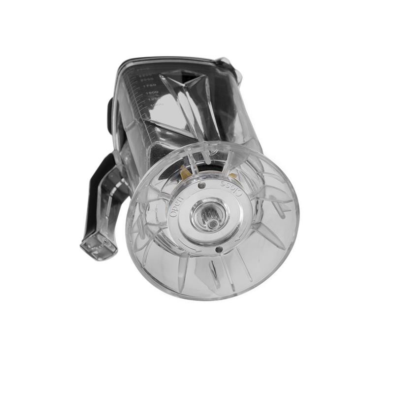 HENDI Standmixer Digital 2,5 l schalldämmende Abdeckung 25 x 26 x 55 cm Edelstahlmesser 24800 U/Min, Gastro Mixer