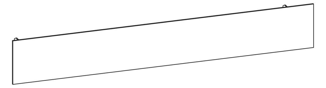 MEPA TW Plan/Fliese + Top5 Abdeckblende Plan, 800 mm, 592042 592042