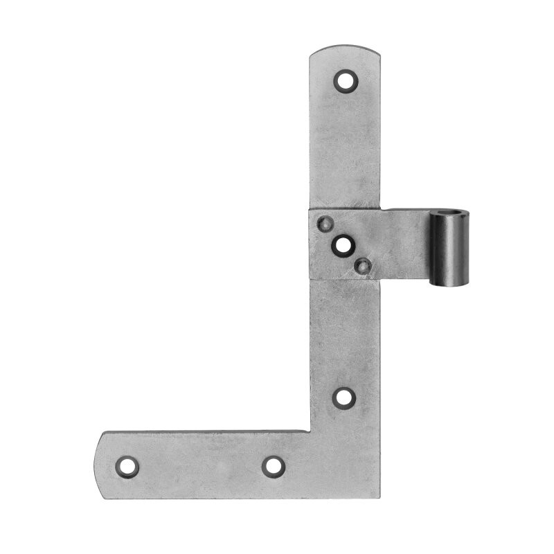 Fenster-Winkelband Nr. 280 Enden abgerundet Rolledurchmesser 8 mm 200 x 110 mm feuerverzinkt - 1 Paar