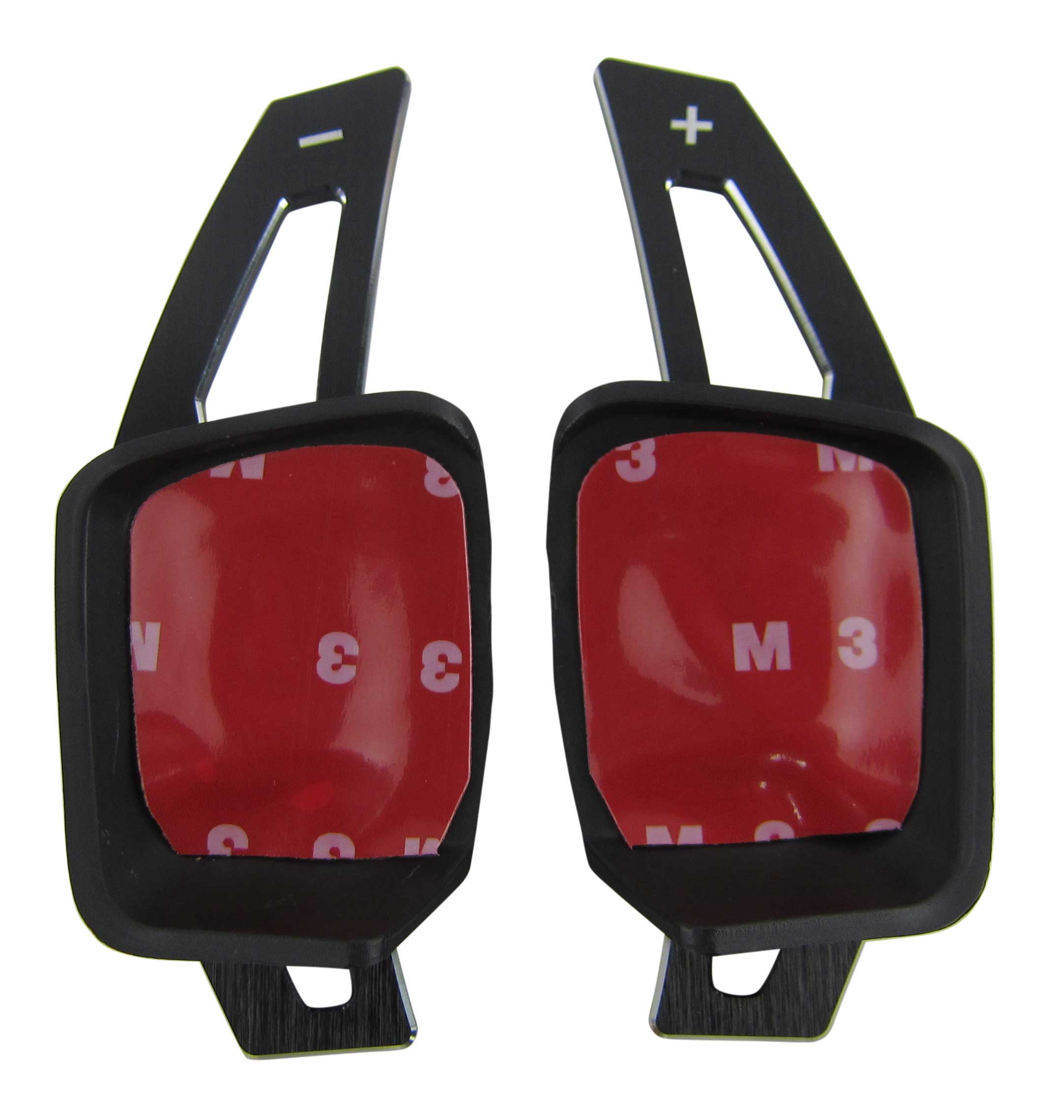 Alu Schwarz Schaltwippen Verlängerung DSG Lenkrad für VW Golf 7 / Polo V 6R 6C