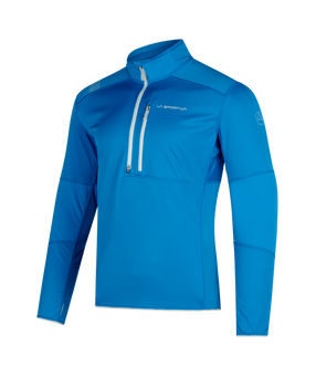 Bockmattli 2.0 Ls Tech Shirt M, Mountaineering, Man, Shirt, B34B34 Electric Blue, XL - La Sportiva