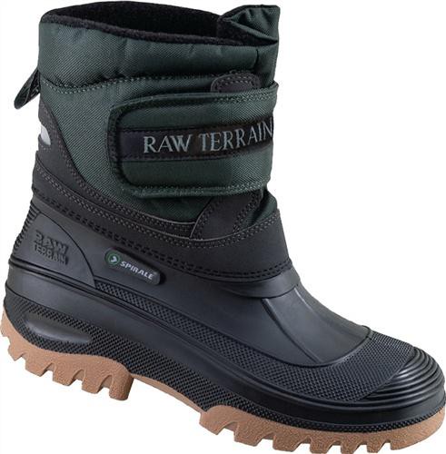 Winterstiefel Gr.44 schwarz, Nylon/PVC Webpelzfutter/Klettverschluss SPIRALE