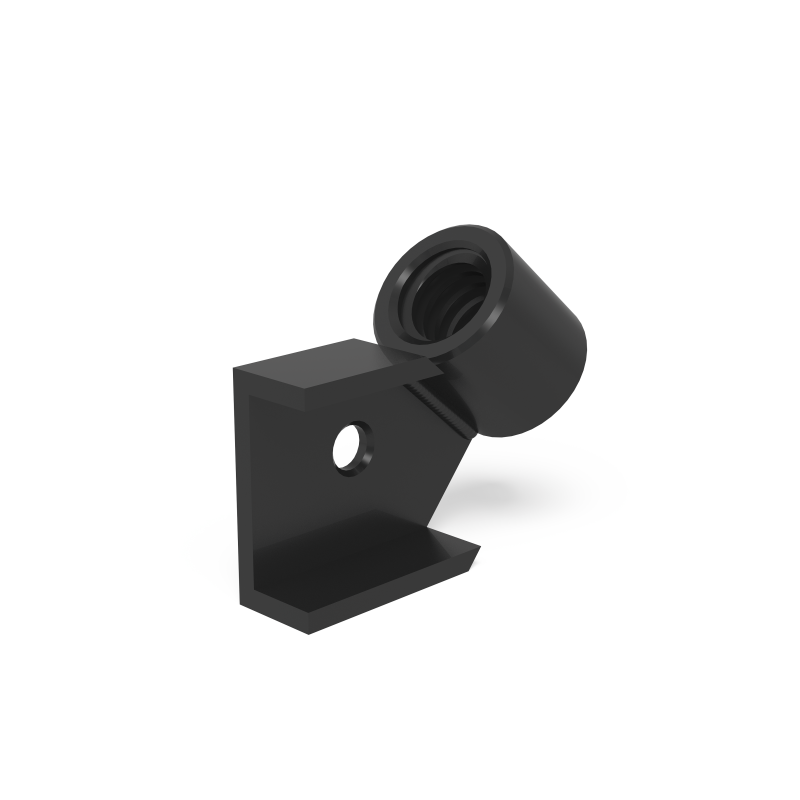 Adapter 45° für Schraubzwinge XL 280612.N brüniert