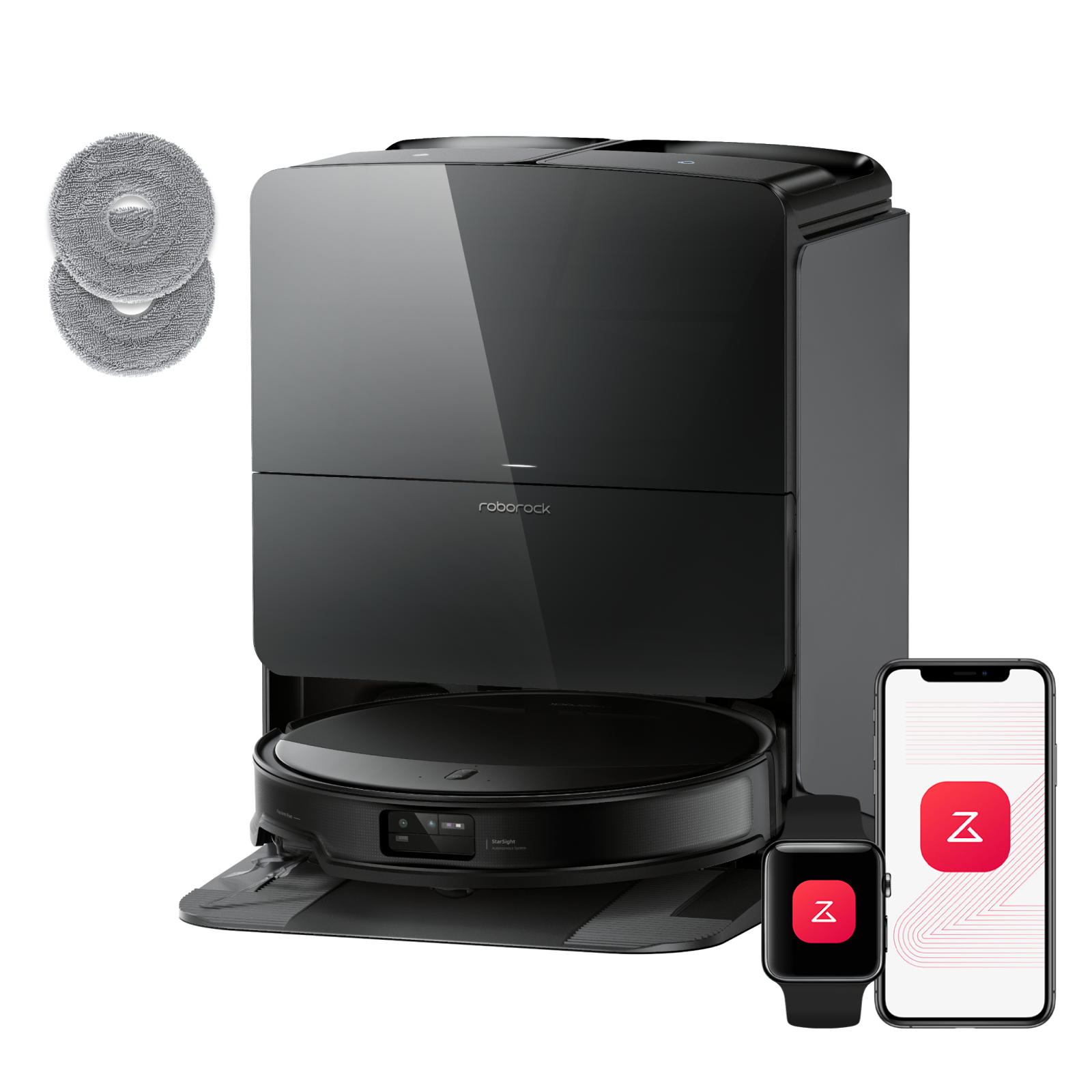 Roborock Saros 10R Saugroboter mit Wischfunktion & abnehmbarem Wischmo