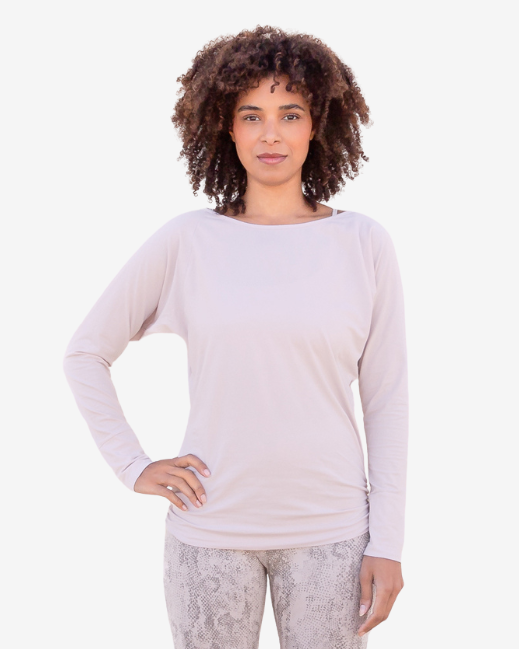 Jaya Organics Langarmshirt Yanti - Creme L